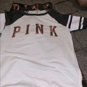 Rose gold and camo set pink